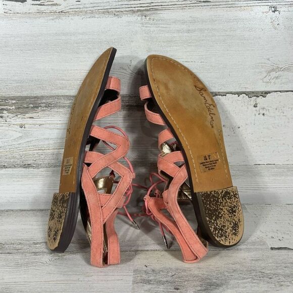 Sam Edelman Women's Gemma Gladiator Sandals Shoe Pink Peach Size 6.5M - Picture 6 of 7